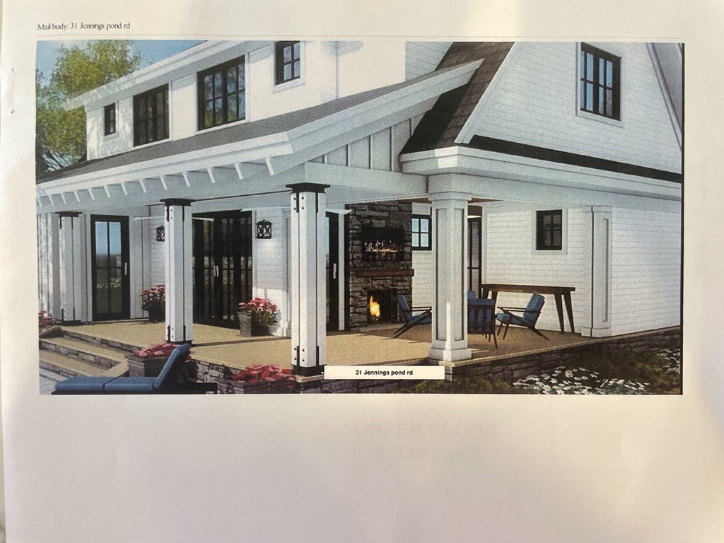 31 Jennings Pond Road Natick, MA 01760 - Photo 2 of 3 a house view with a outdoor space