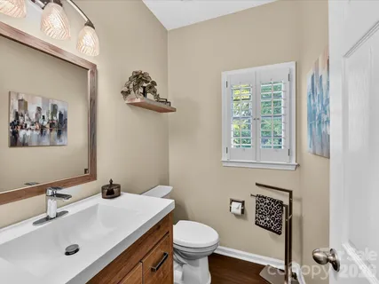 a bathroom with a sink and a toilet