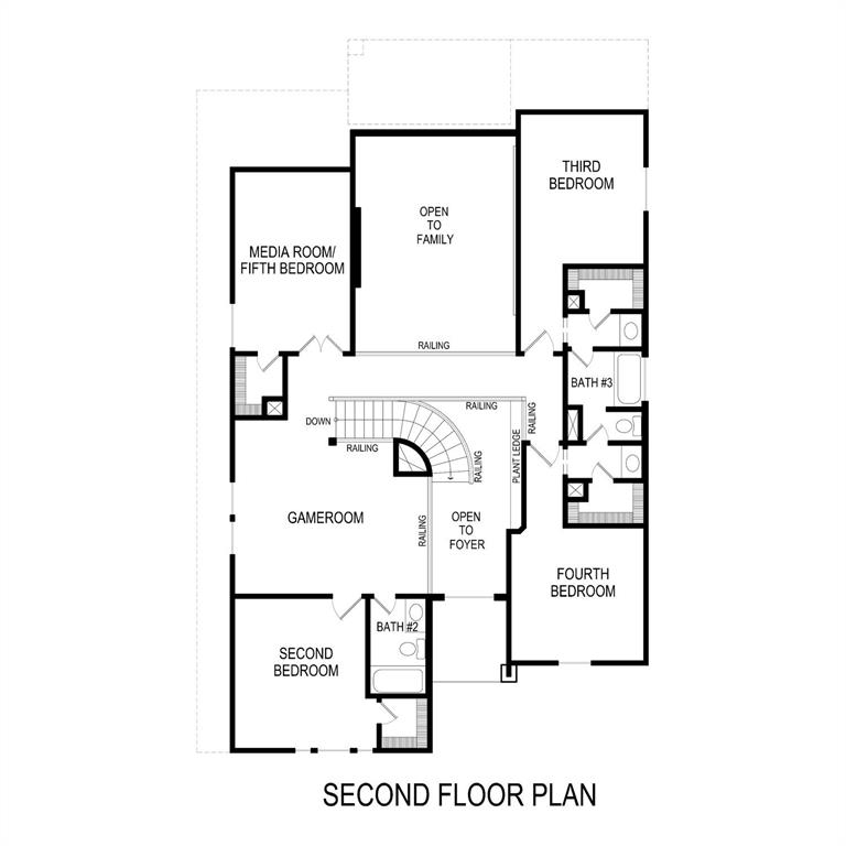 1940 Harmony Pne Way Mesquite, TX 75181 - Photo 28 of 30 Second Floor Plan