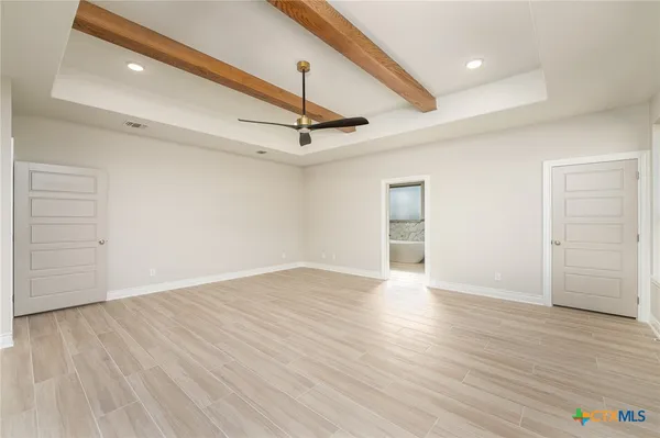 wooden floor in an empty room