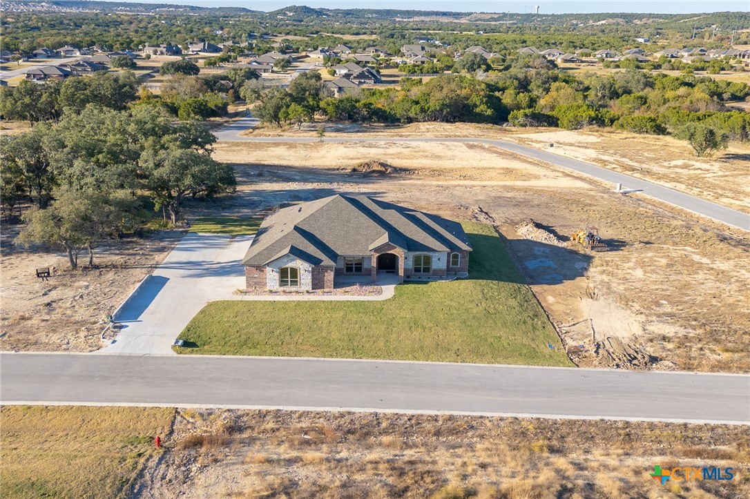 4249 Cold Springs Road Kempner, TX 76539 - Photo 44 of 48 an aerial view of residential houses with outdoor space