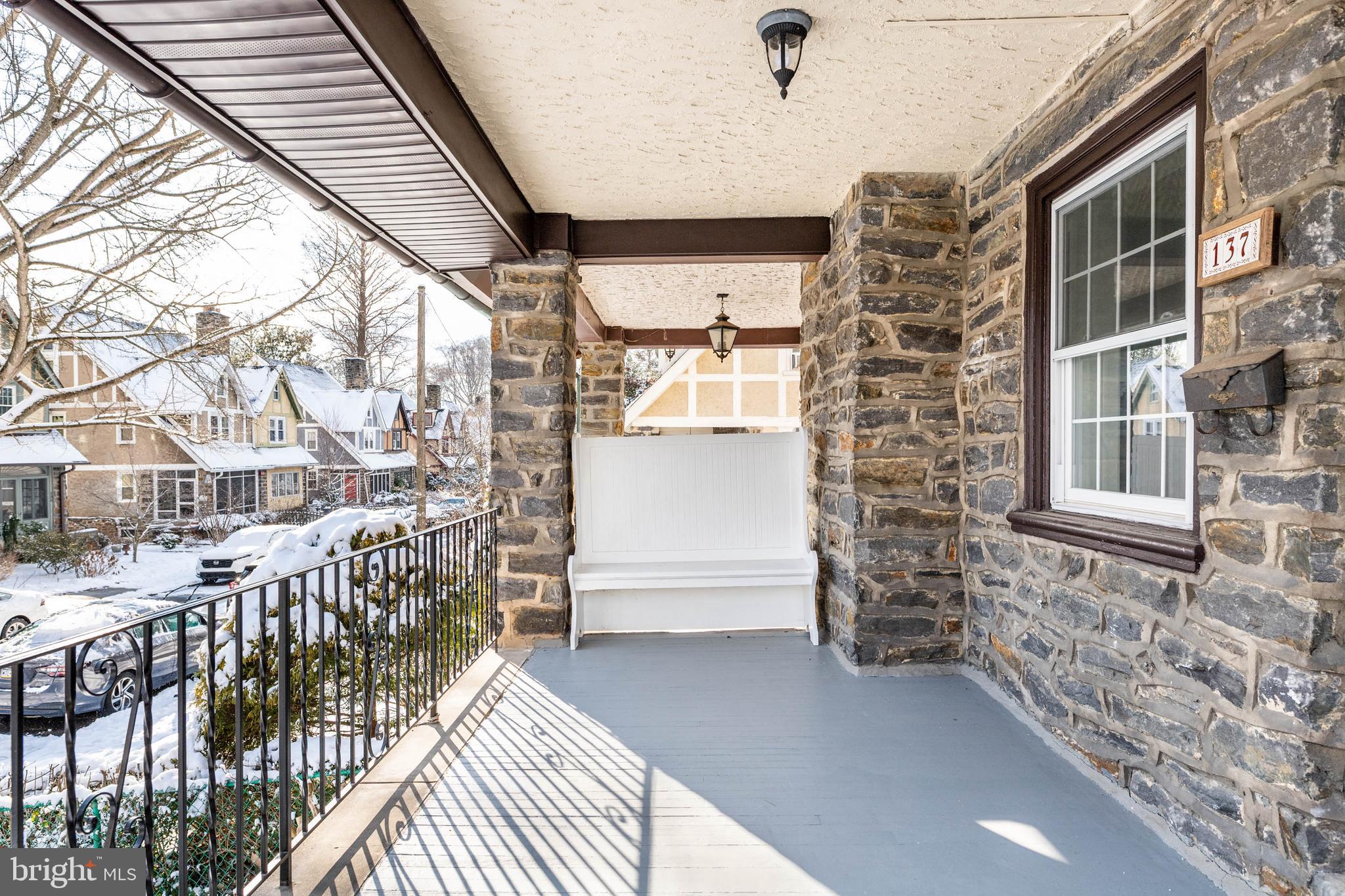 137 Kenilworth Road Merion Station, PA 19066 - Photo 4 of 29 Front Porch