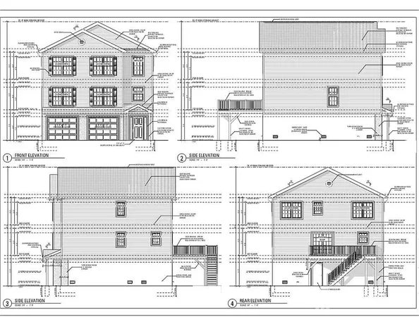 a view of a large building with a street