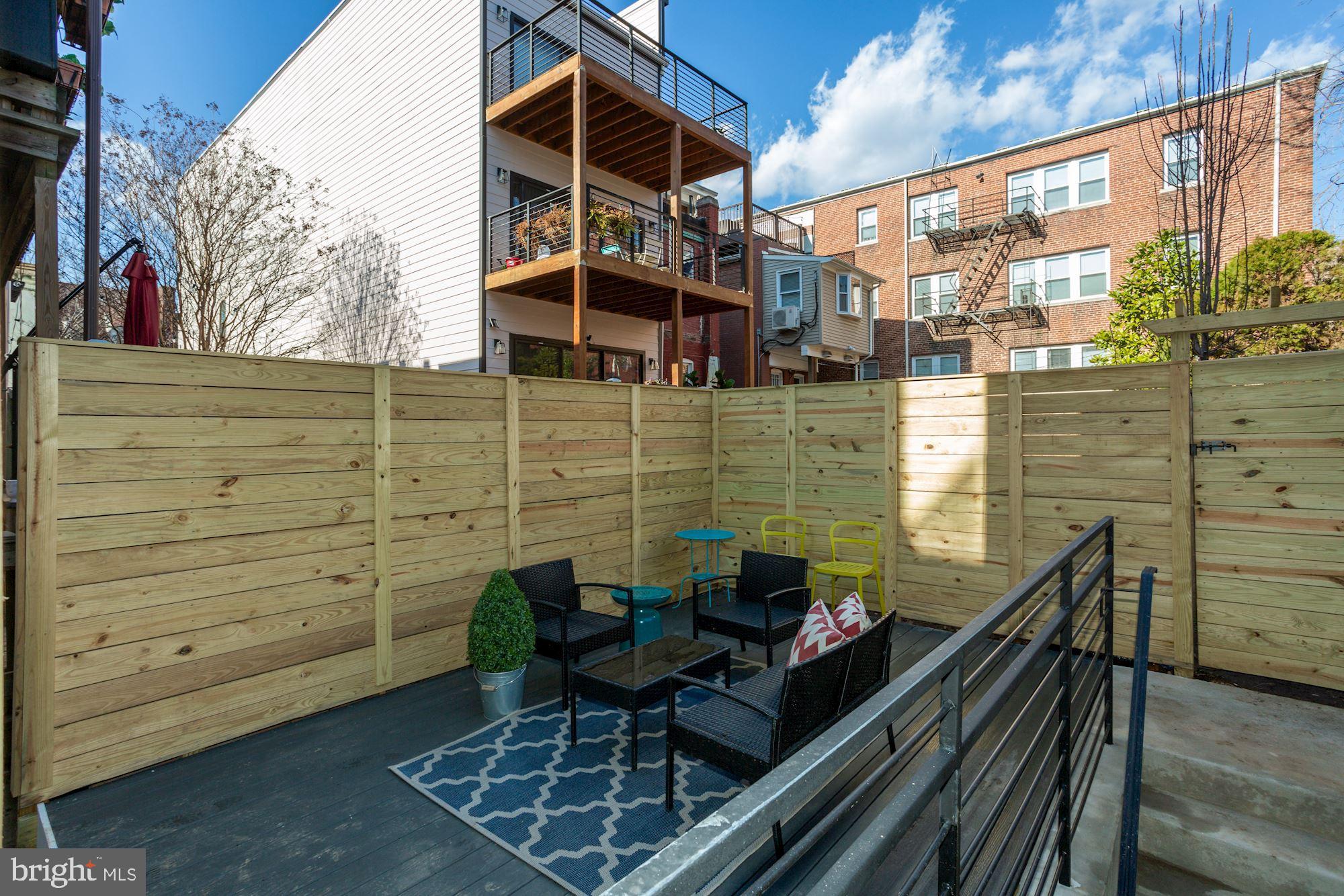 1719 Euclid Street Northwest, Unit 2 Washington, DC 20009 - Photo 12 of 21 that leads to an AMAZING private patio