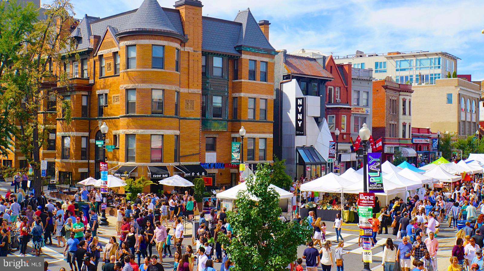 1719 Euclid Street Northwest, Unit 2 Washington, DC 20009 - Photo 13 of 21 You're near all the delights of AdMo!