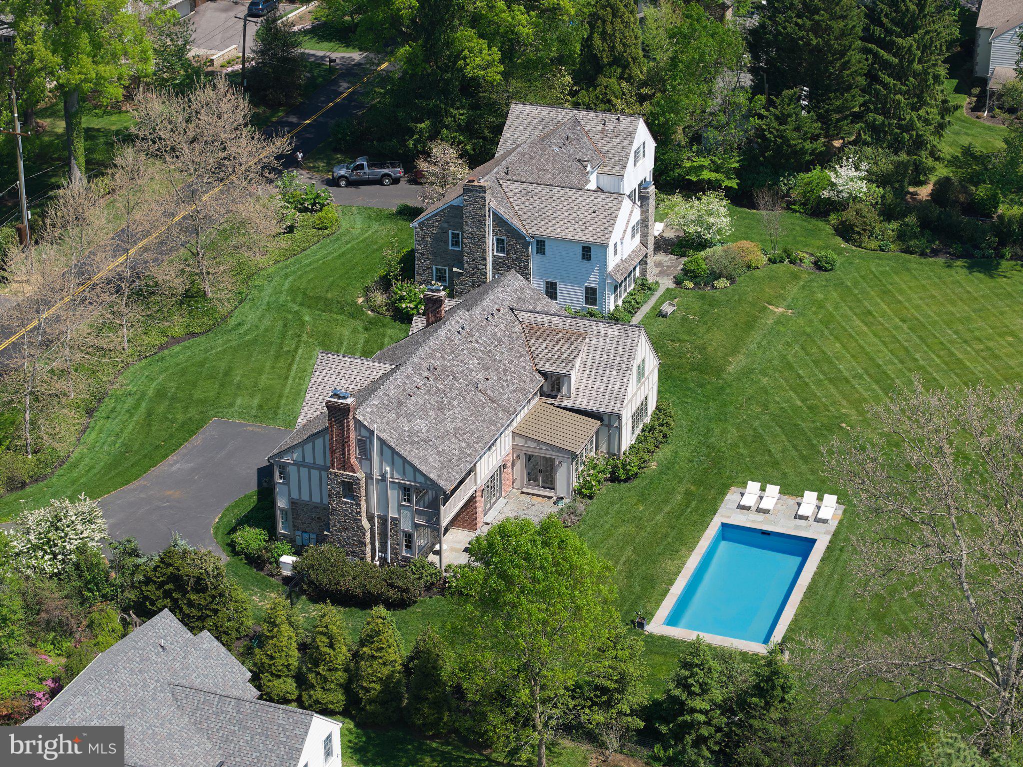 617 Harriton Road Bryn Mawr, PA 19010 - Photo 30 of 34 Charming homes with lush green lawns.