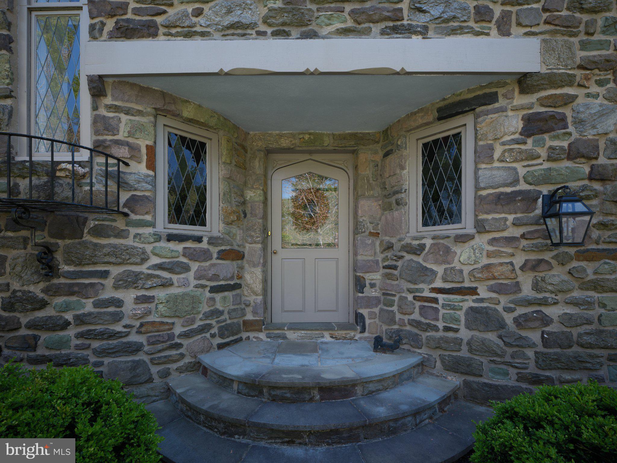 617 Harriton Road Bryn Mawr, PA 19010 - Photo 5 of 34 Charming stone entryway with elegance.
