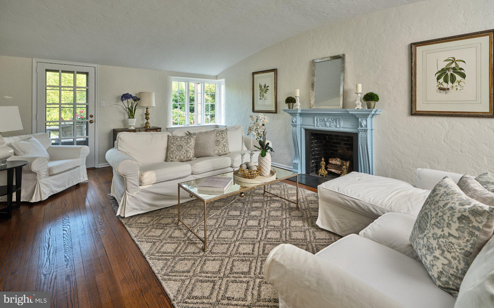 617 Harriton Road Bryn Mawr, PA 19010 - Photo 10 of 34 Charming living space with natural light.