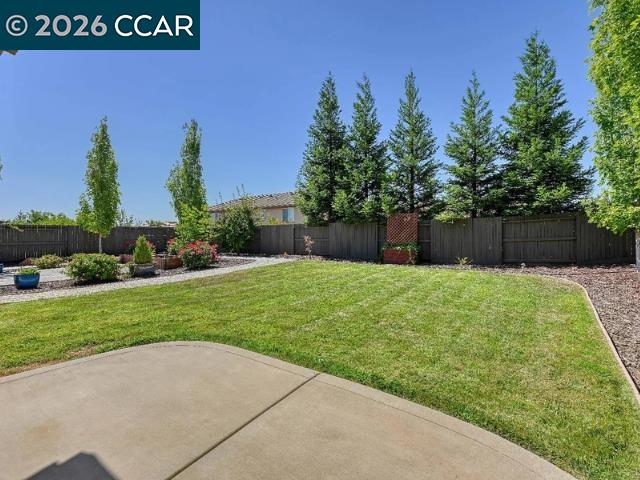 5525 Mossy Stone Way Rancho Cordova, CA 95742 - Photo 22 of 31 a view of backyard with green space