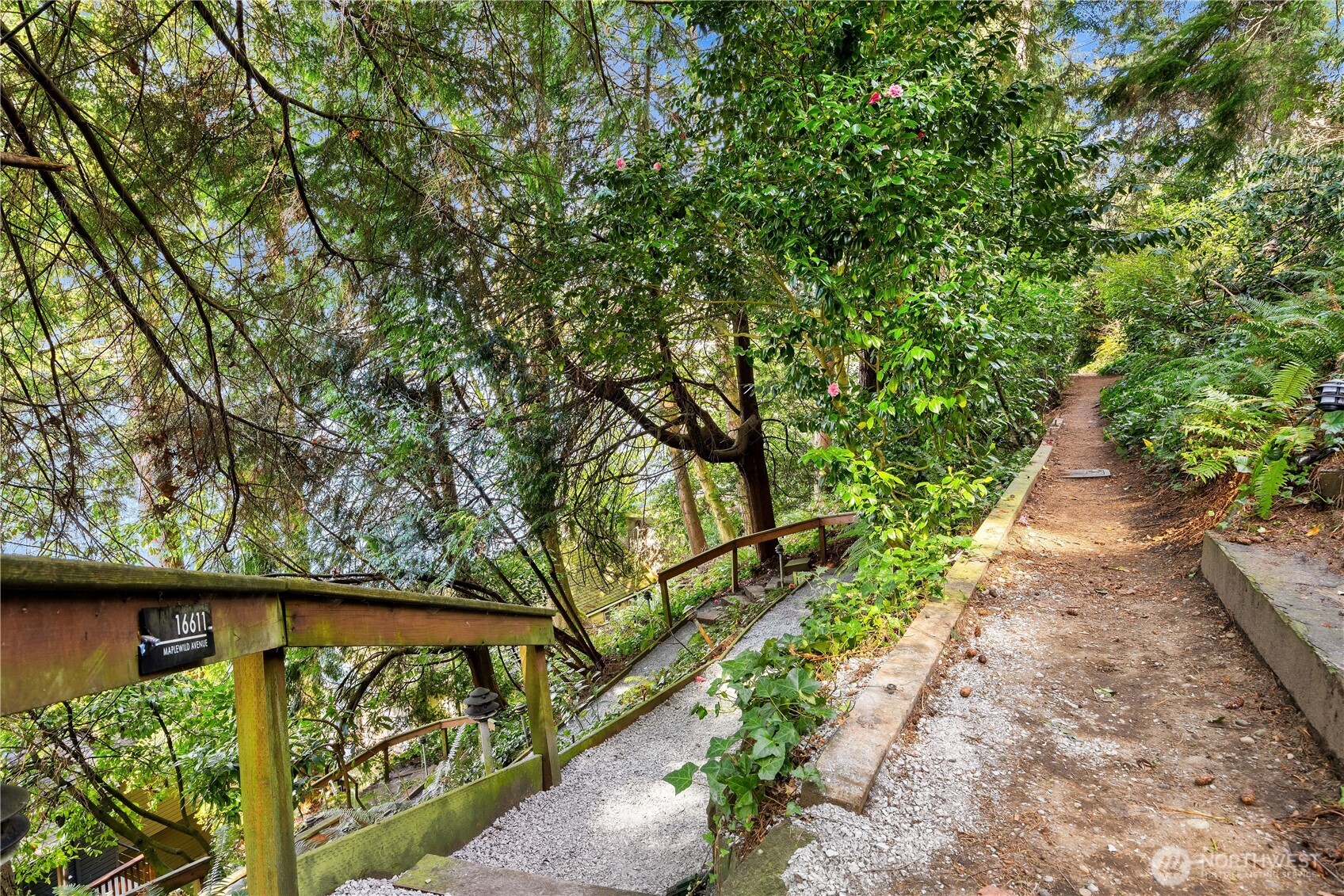 16611 Maplewild Avenue Southwest Burien, WA 98166 - Photo 5 of 40 a view of a garden from a balcony