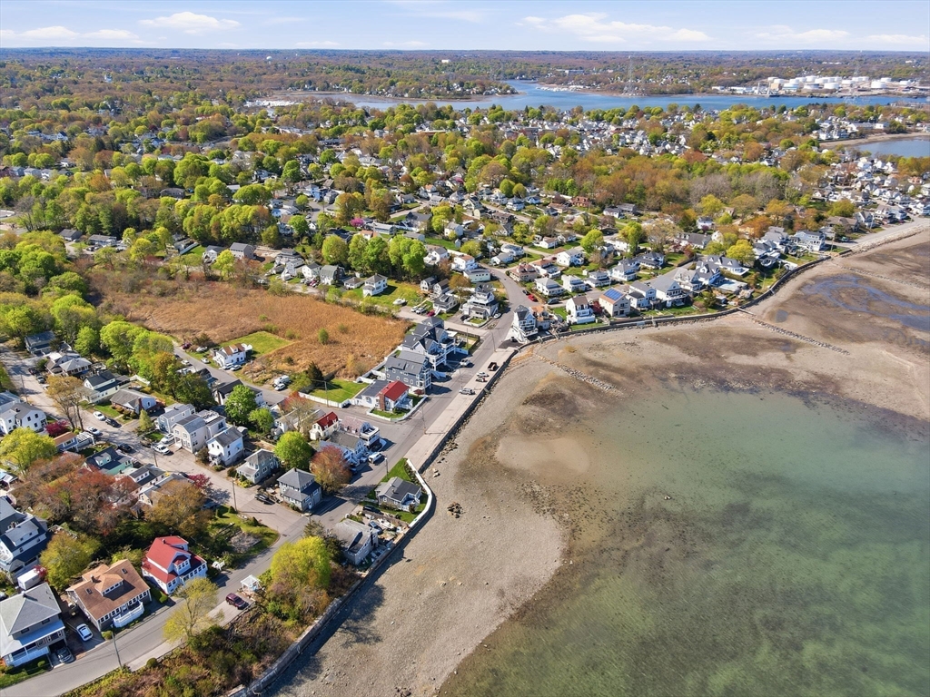 67 Wituwamat Road Weymouth, MA 02191 - Photo 39 of 42 an aerial view of a houses with a yard