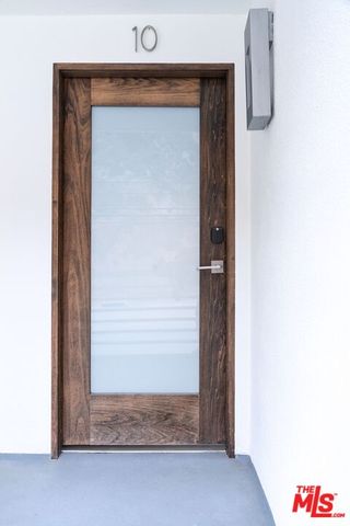 a view of front door