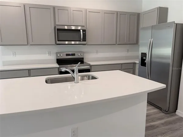 a close view of sink