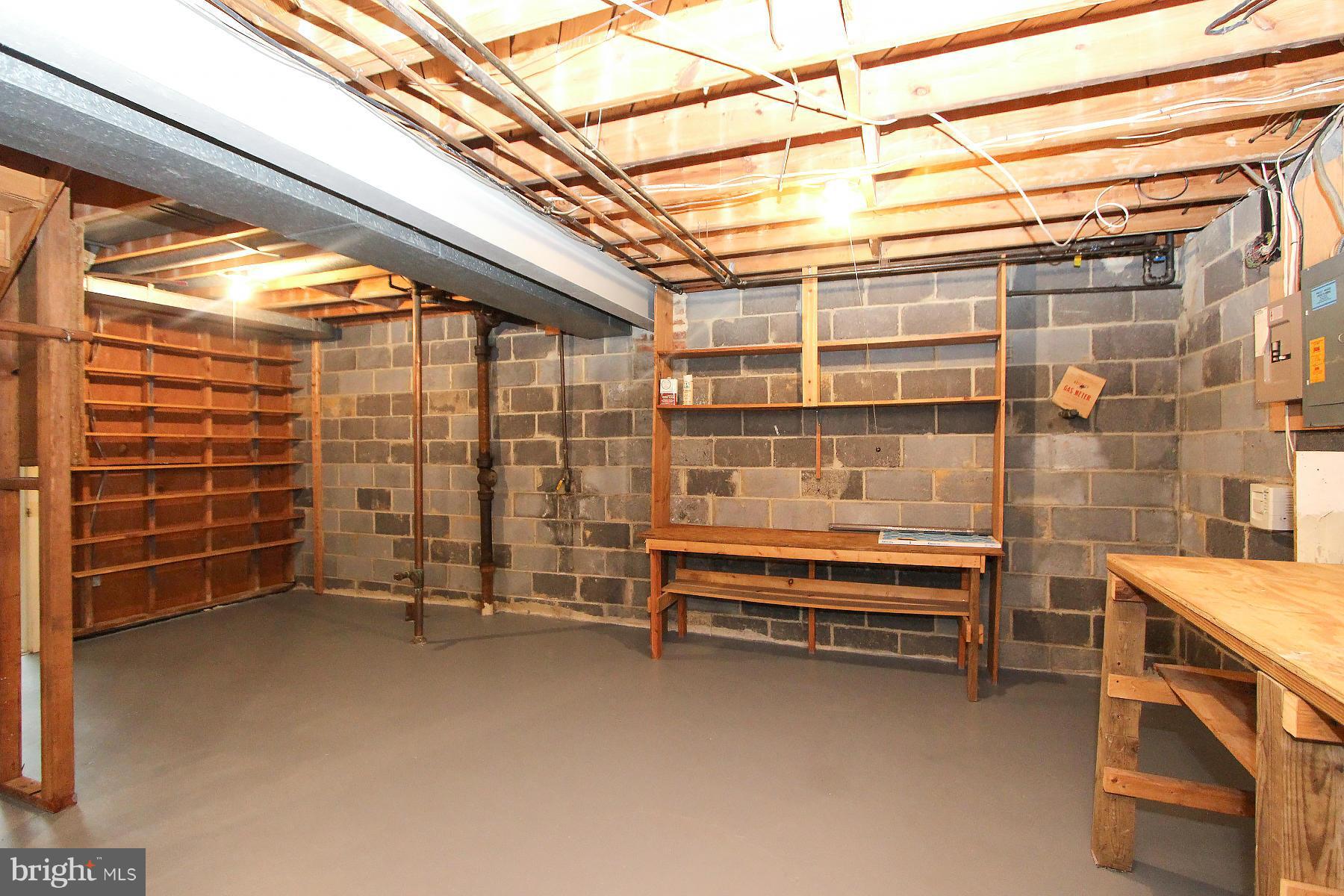 2609 Woodedge Road Silver Spring, MD 20906 - Photo 21 of 30 LOTS OF STORAGE SHELVING, ROUGH IN BATH
