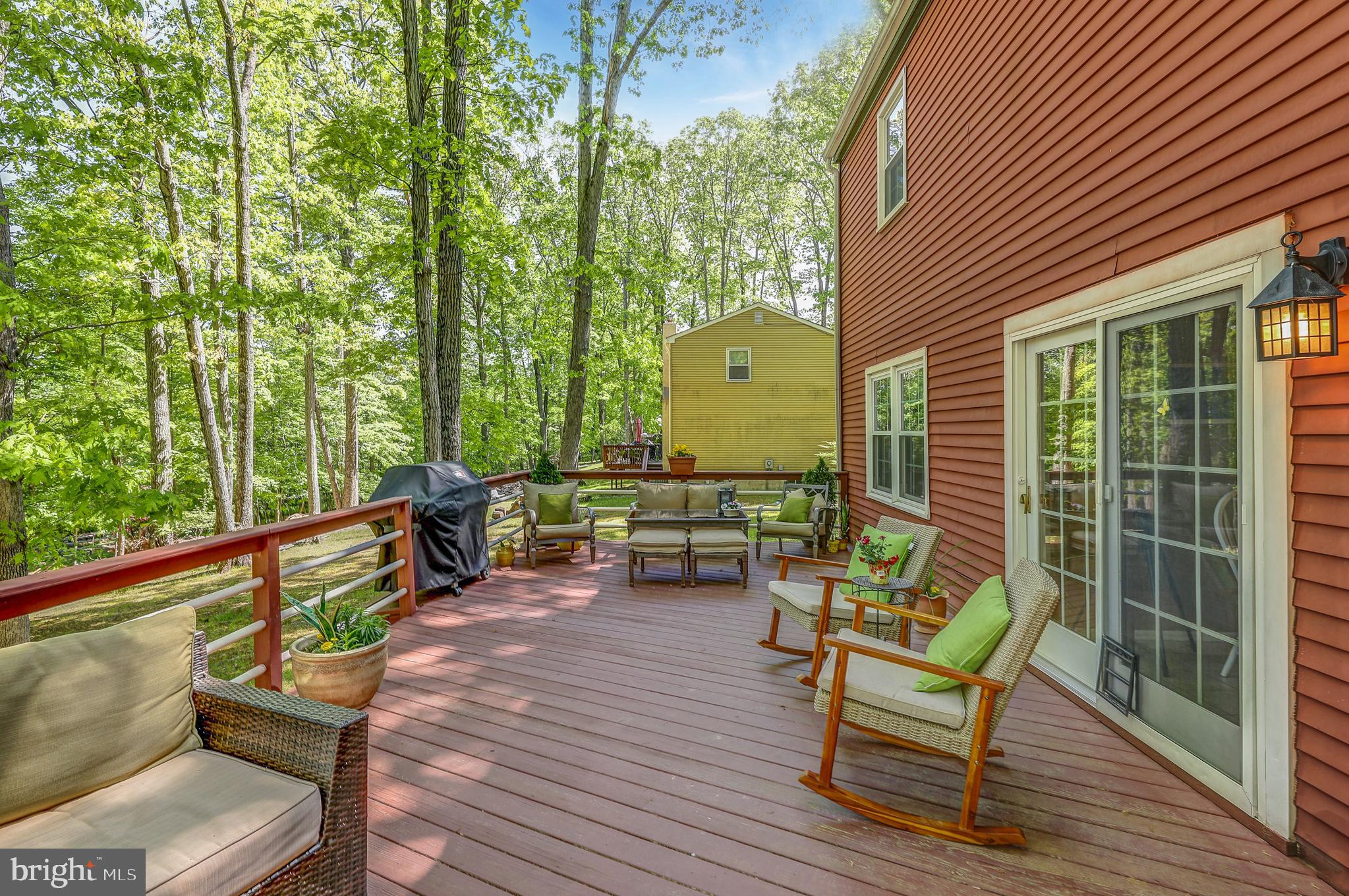 60 Lochatong Road Ewing, NJ 08628 - Photo 25 of 29 Expansive deck off rear of the house.