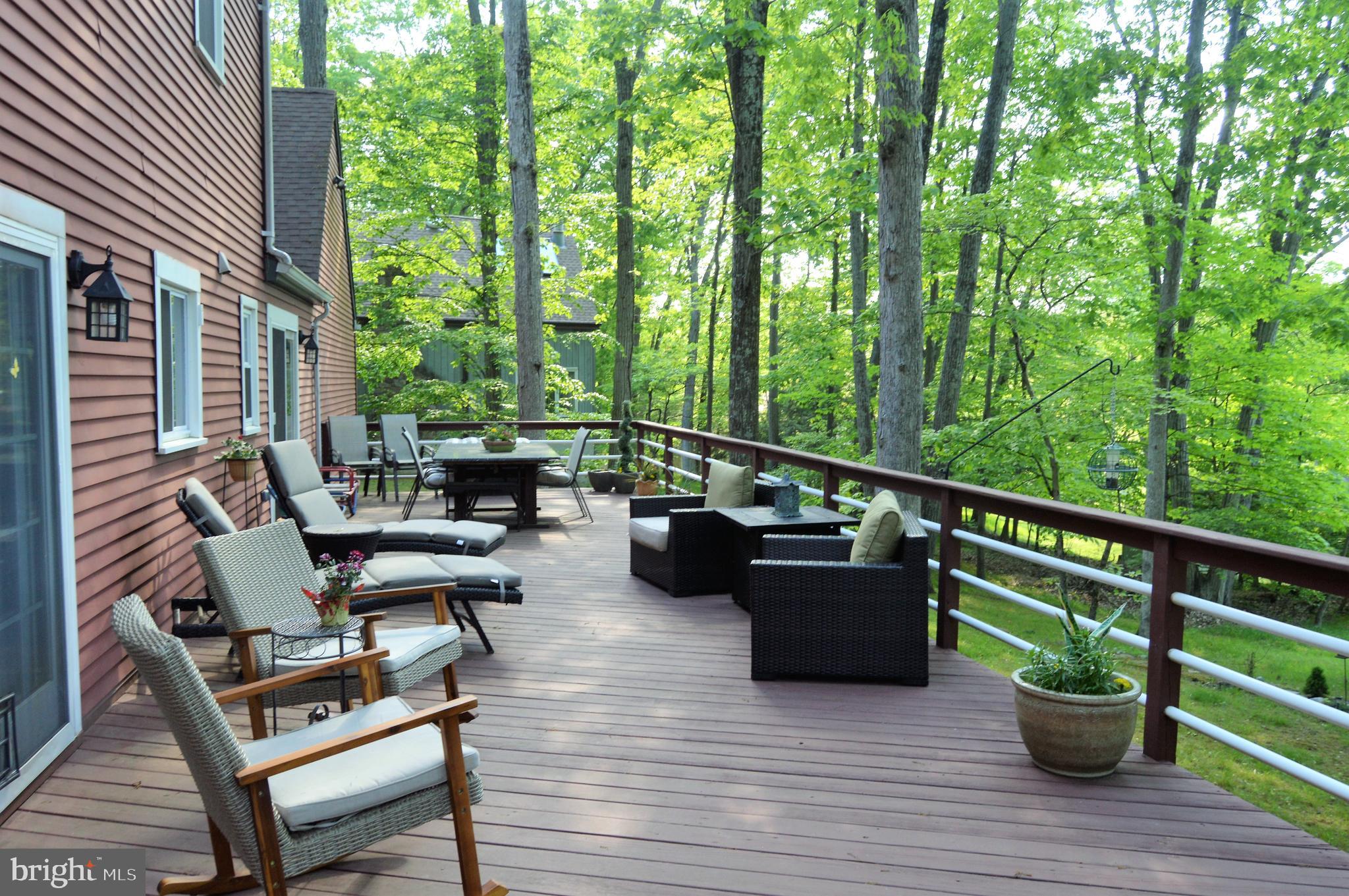 60 Lochatong Road Ewing, NJ 08628 - Photo 26 of 29 Deck accessible from kitchen and living rooms.