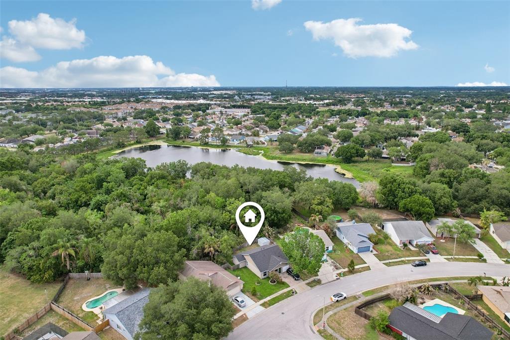 1525 Kestrel Way Brandon, FL 33511 - Photo 39 of 48 an aerial view of multiple house