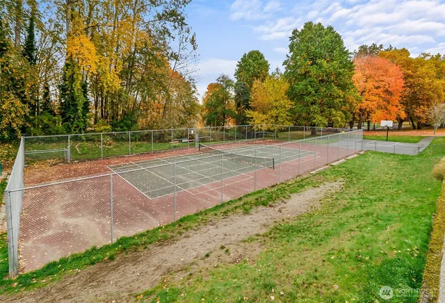 a view of a basketball court