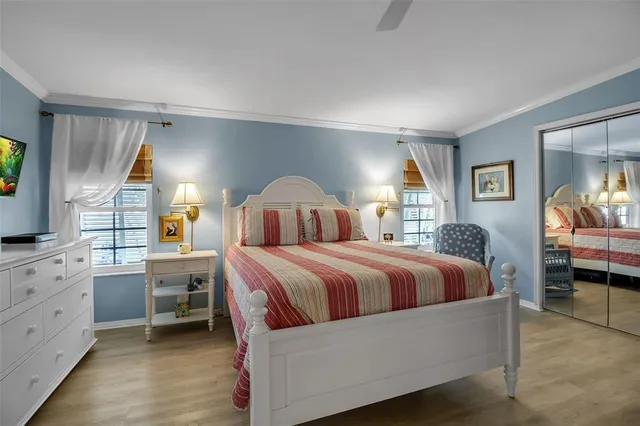 a view of a swimming pool with a lounge chair