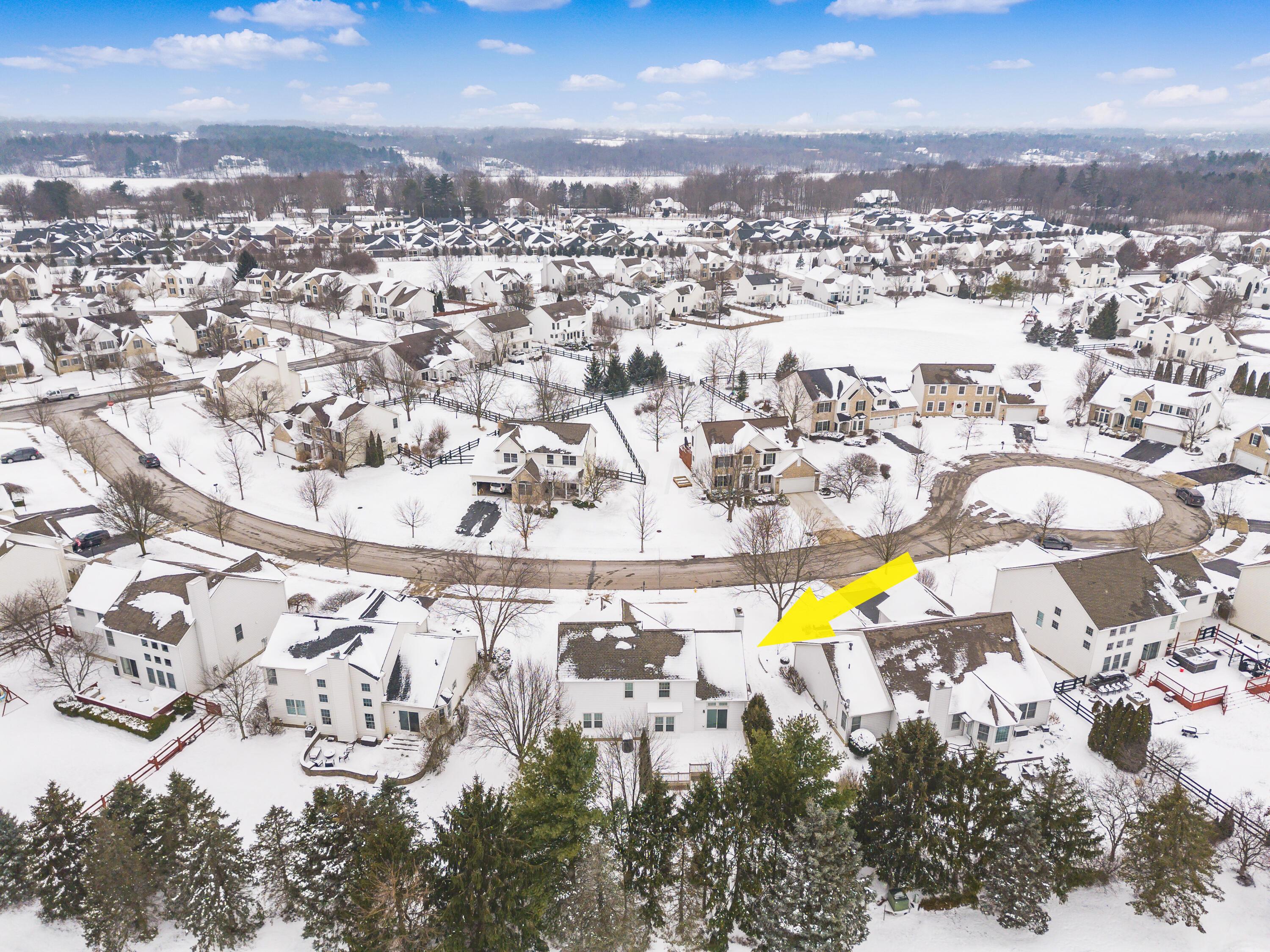 7305 New Point Place Powell, OH 43065 - Photo 43 of 46 Aerial