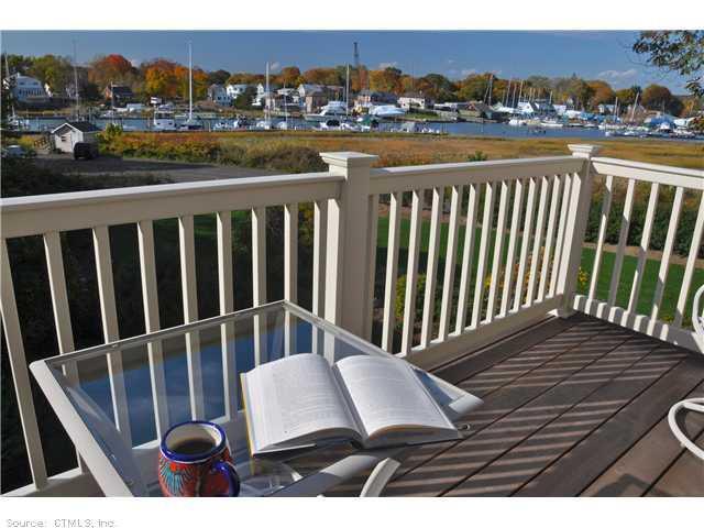 Waterfront/Dock/Pier. Glorious E. Branford River views while enjoying your morning coffee.