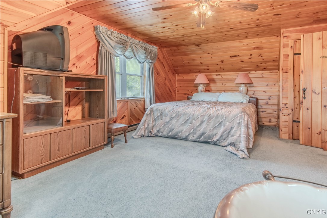 7176 Beadles Point Road Cape Vincent, NY 13618 - Photo 25 of 41 Upstairs bedroom