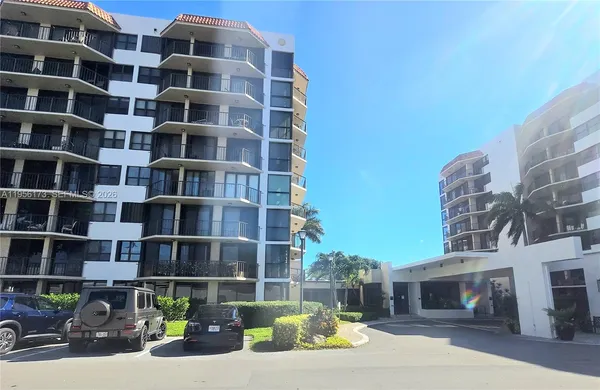 a front view of a building with street view