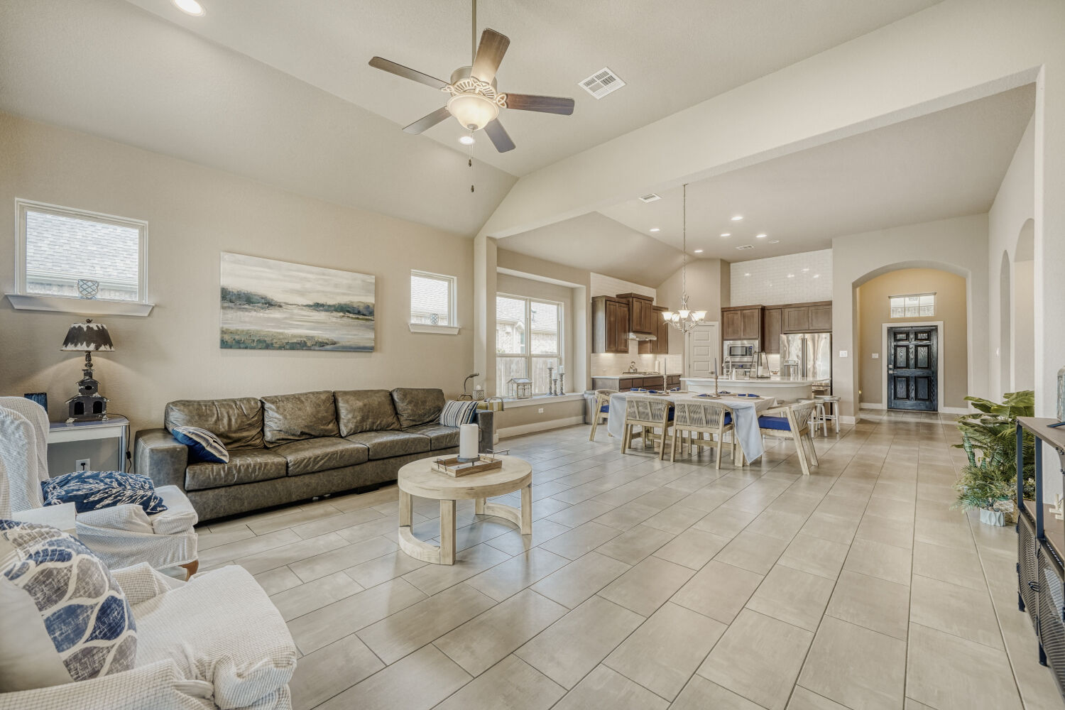 3317 Nighthawk Dive Lane Pflugerville, TX 78660 - Photo 11 of 34 Open concept living room