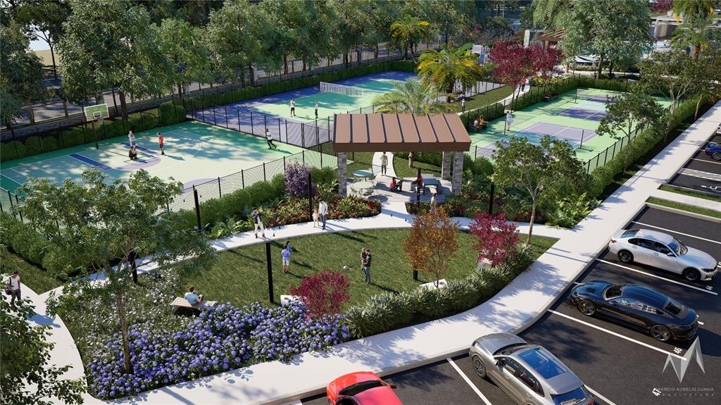 10009 Crisbert Ct Road, Unit 504E Orlando, FL 32836 - Photo 14 of 14 a view of a backyard with sitting area