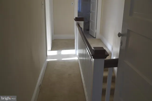 a view of front door