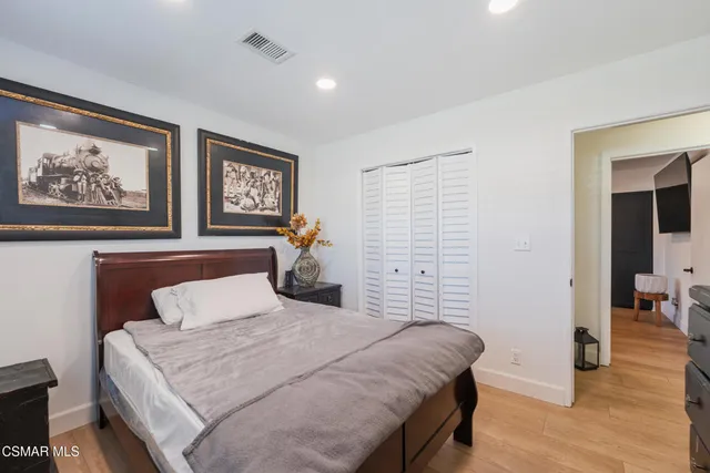 a view of a hallway with elevator