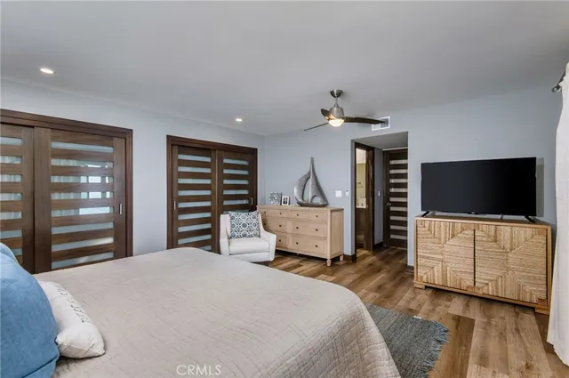 a view of a dry yard with mountains