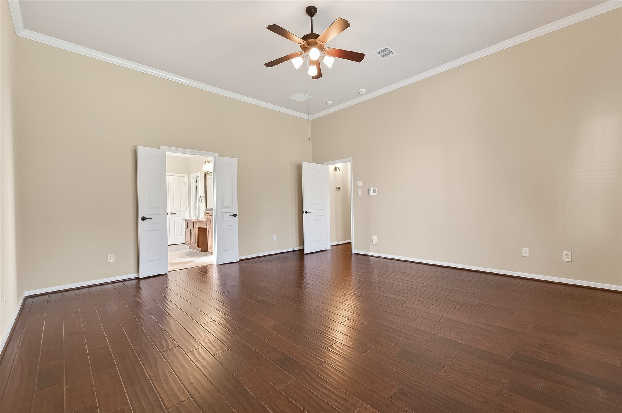 22 North Arrow Canyon Circle Spring, TX 77389 - Photo 38 of 50 a view of an empty room with window and wooden floor
