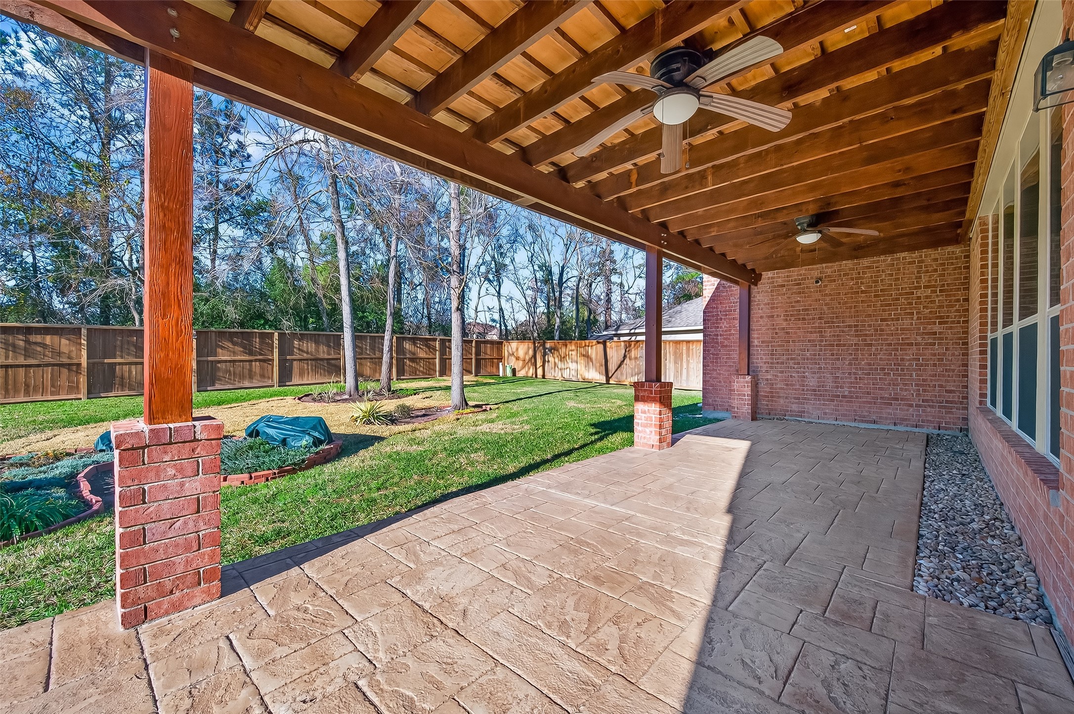 22 North Arrow Canyon Circle Spring, TX 77389 - Photo 45 of 50 a view of backyard with green space