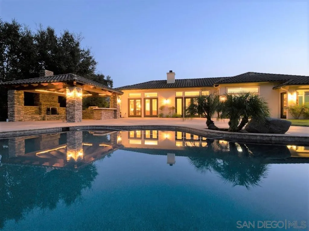 14050 Lake Poway Road Poway, CA 92064 - Photo 1 of 29 a view of swimming pool with an outdoor seating