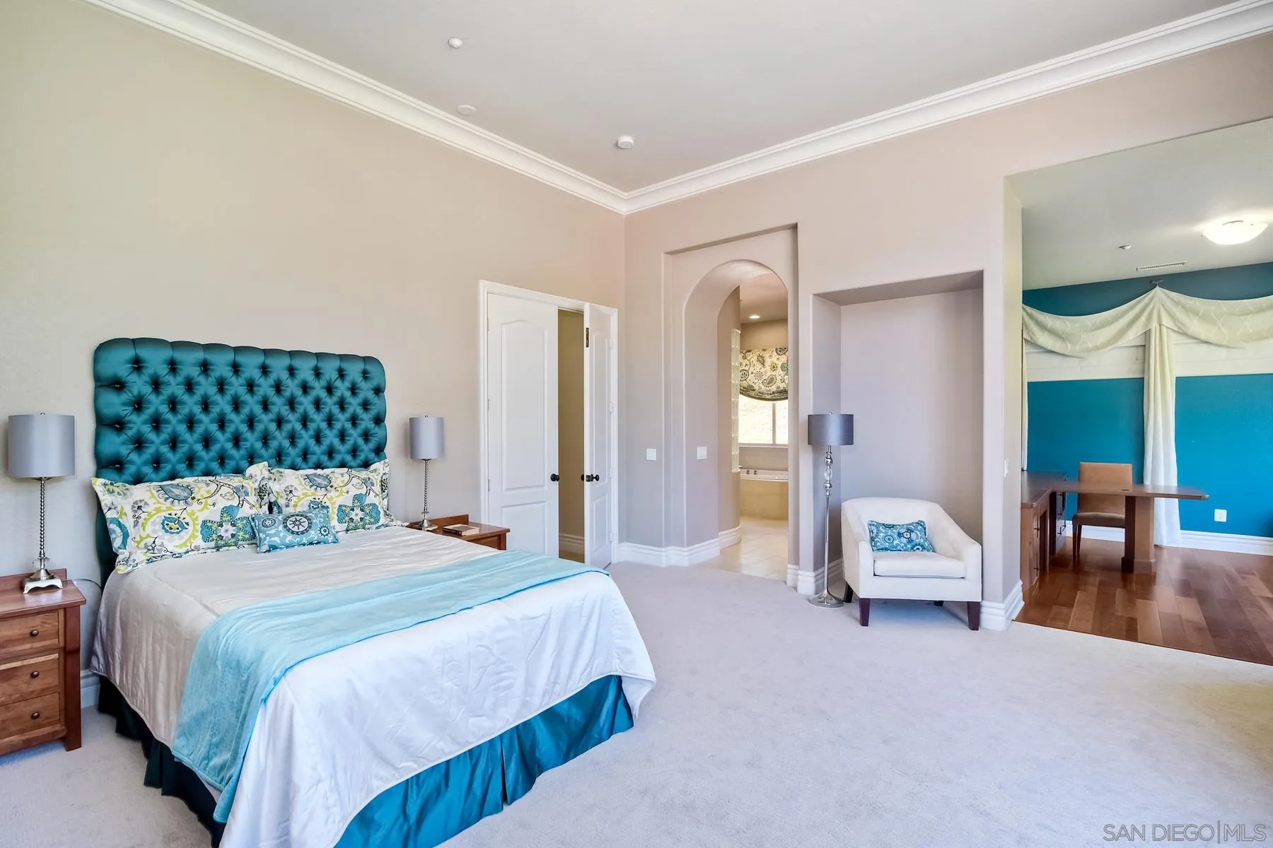 14050 Lake Poway Road Poway, CA 92064 - Photo 16 of 29 a bedroom with a bed and a couch