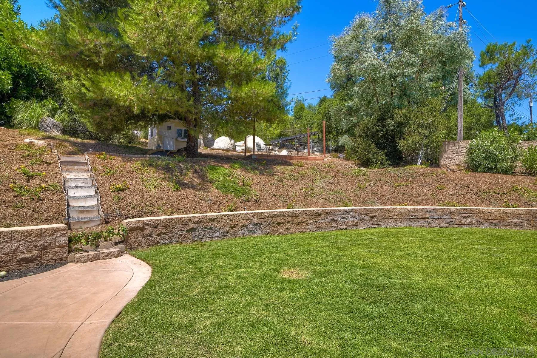 14050 Lake Poway Road Poway, CA 92064 - Photo 25 of 29 a view of a backyard