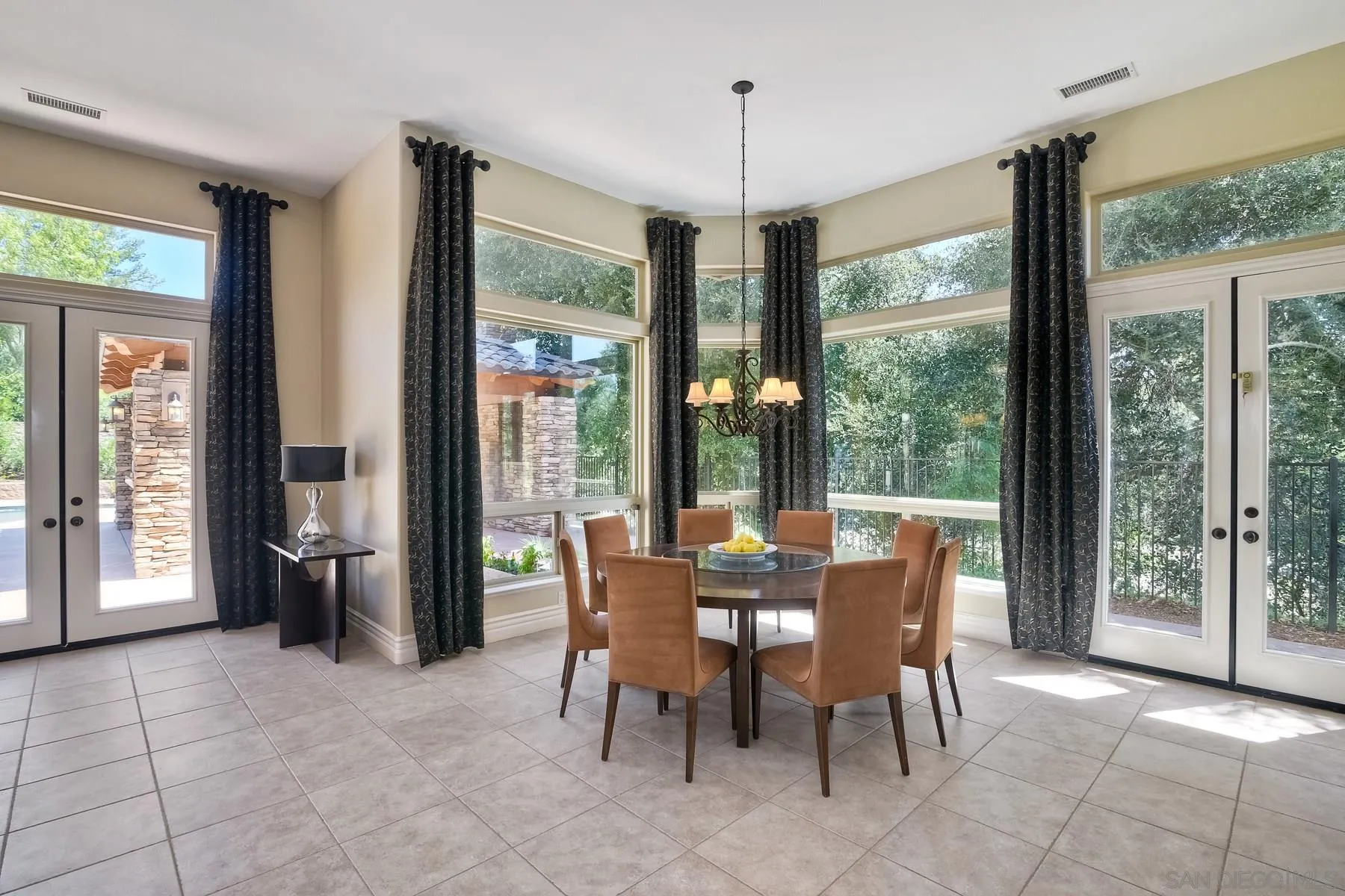 14050 Lake Poway Road Poway, CA 92064 - Photo 9 of 29 a view of a dining room with furniture window and outside view