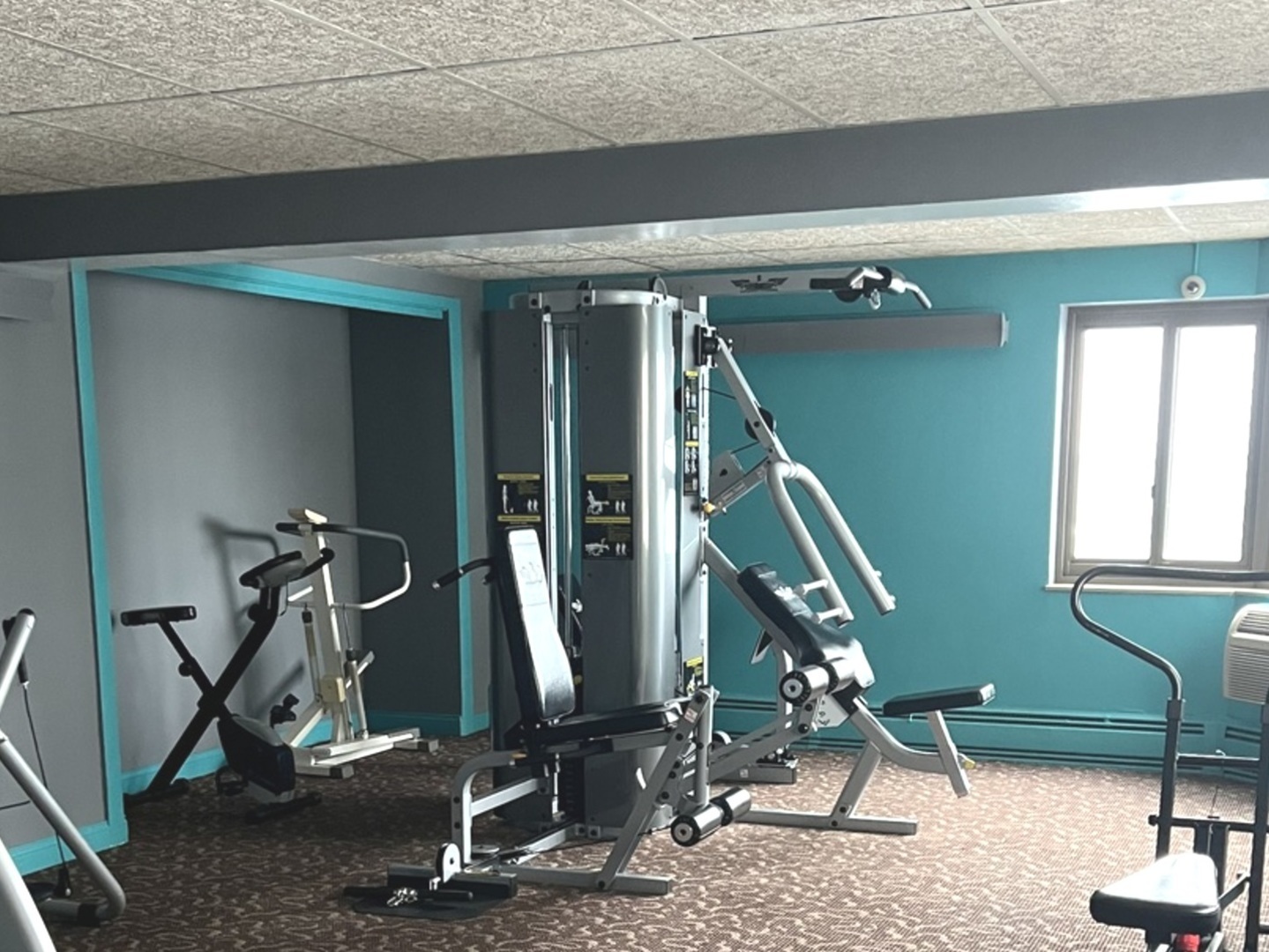7337 South South Shore Drive, Unit 904 Chicago, IL 60649 - Photo 10 of 15 a view of a room with gym equipment