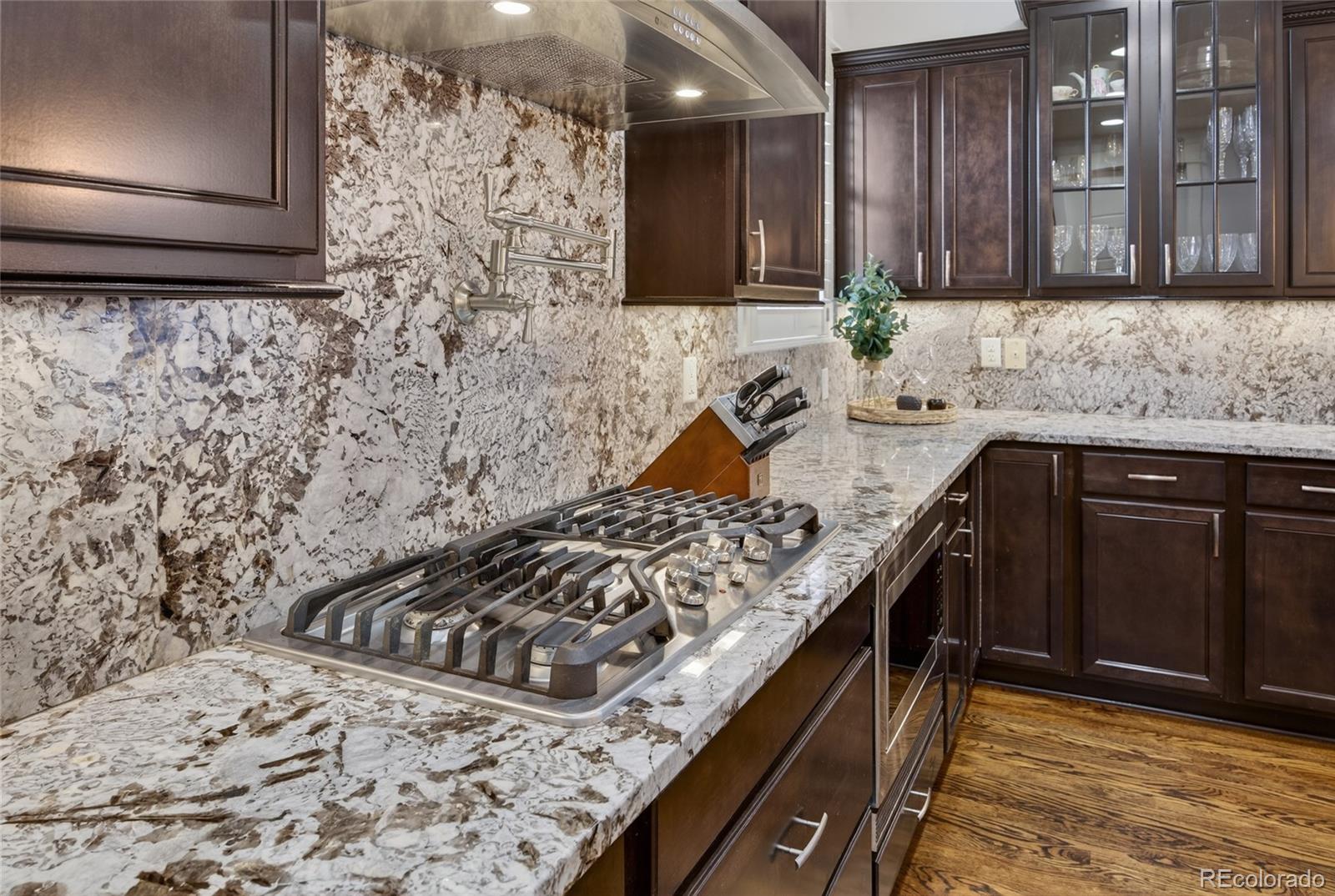 20554 East Shady Ridge Road Parker, CO 80134 - Photo 7 of 49 a kitchen with a stove and a sink