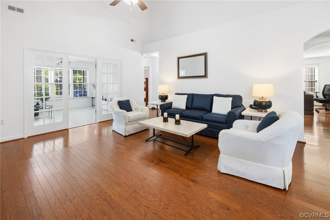5000 Park Commons Loop Glen Allen, VA 23059 - Photo 12 of 32 a living room with furniture and wooden floor