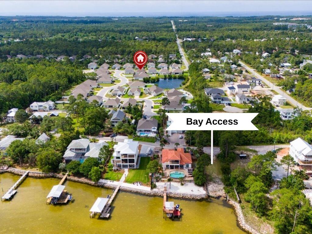 613 Las Roblas Grande Drive Santa Rosa Beach, FL 32459 - Photo 31 of 36 Neighborhood Bay Access