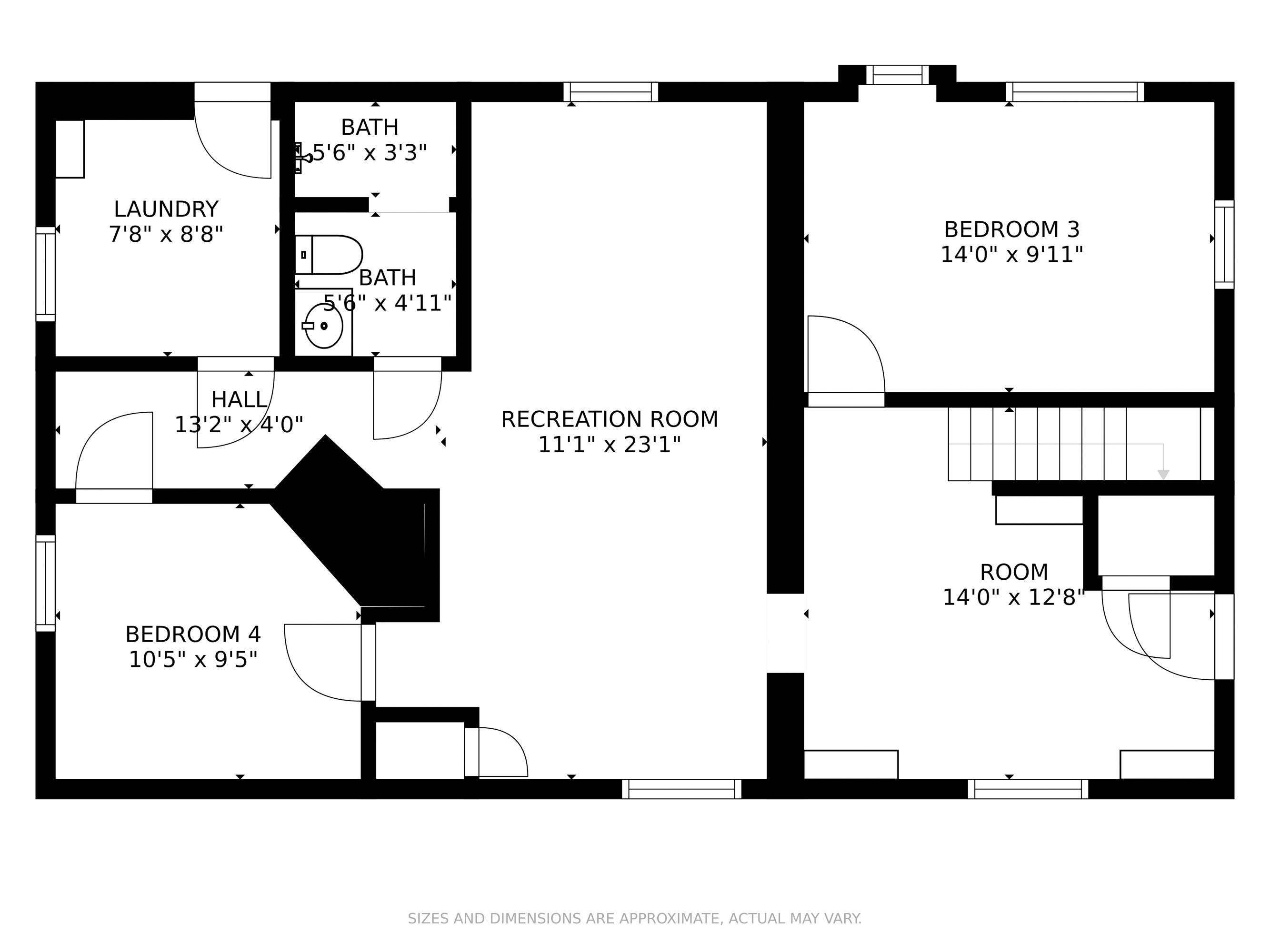 6661 Sandswitch Road Hixson, TN 37343 - Photo 56 of 57 Floor plan basement