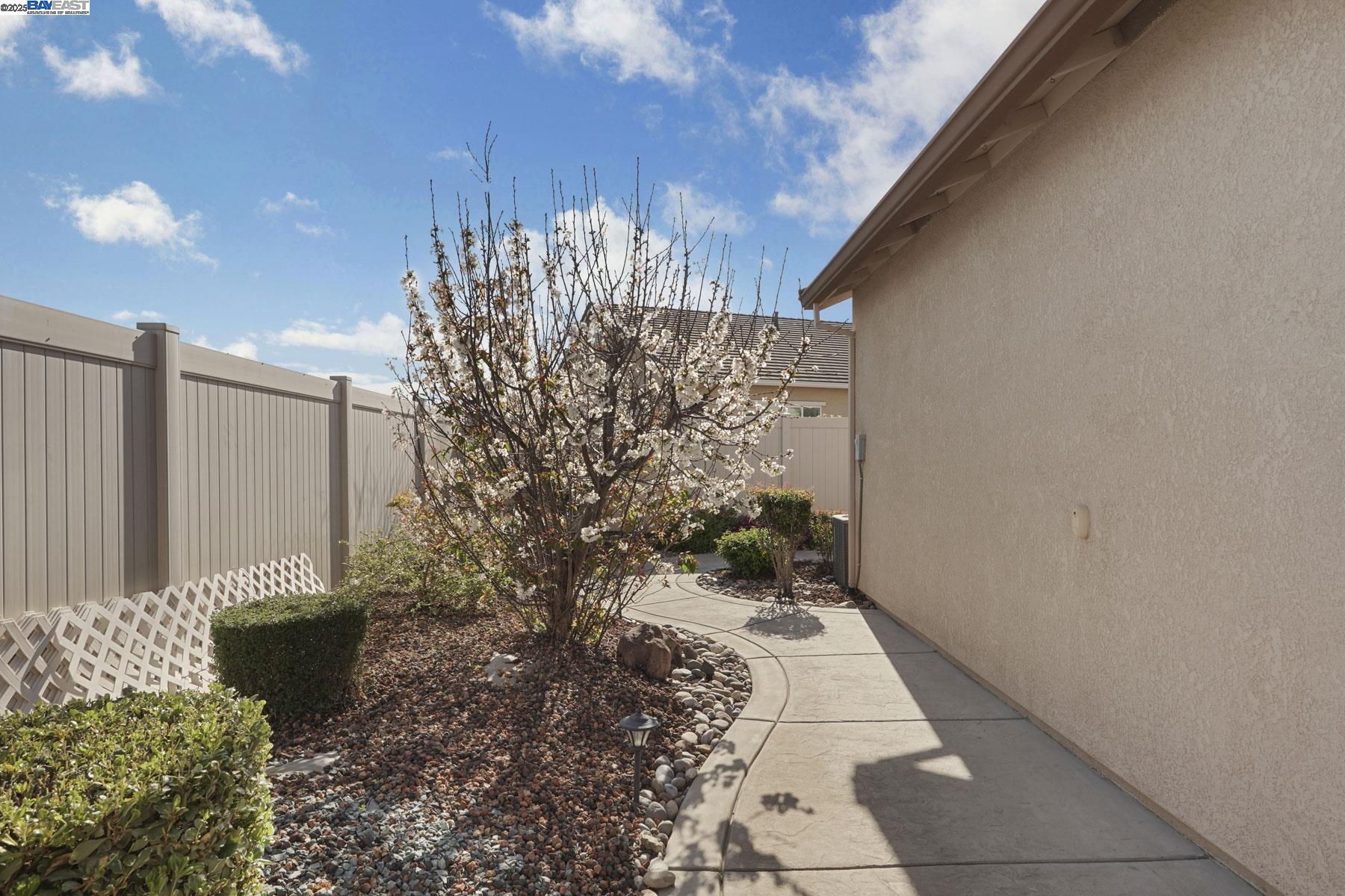 2961 Clear Pt Way Manteca, CA 95336 - Photo 44 of 54 a view of a pathway both side of house
