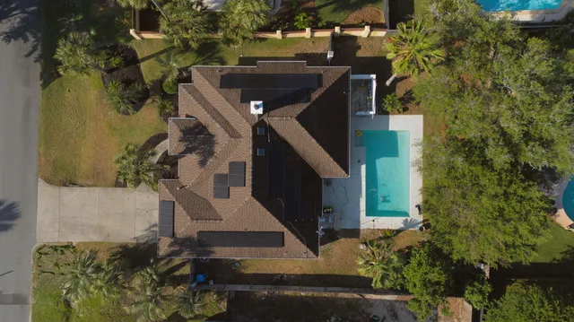 a view of outdoor space and deck