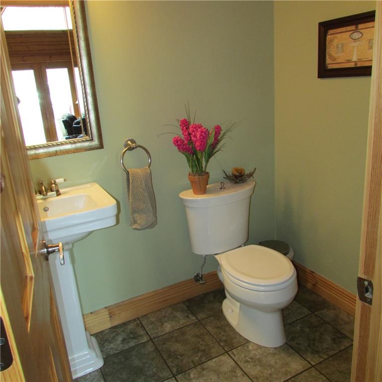 189 Upper Service Road Hookstown, PA 15050 - Photo 11 of 25 Half bath on main floor.