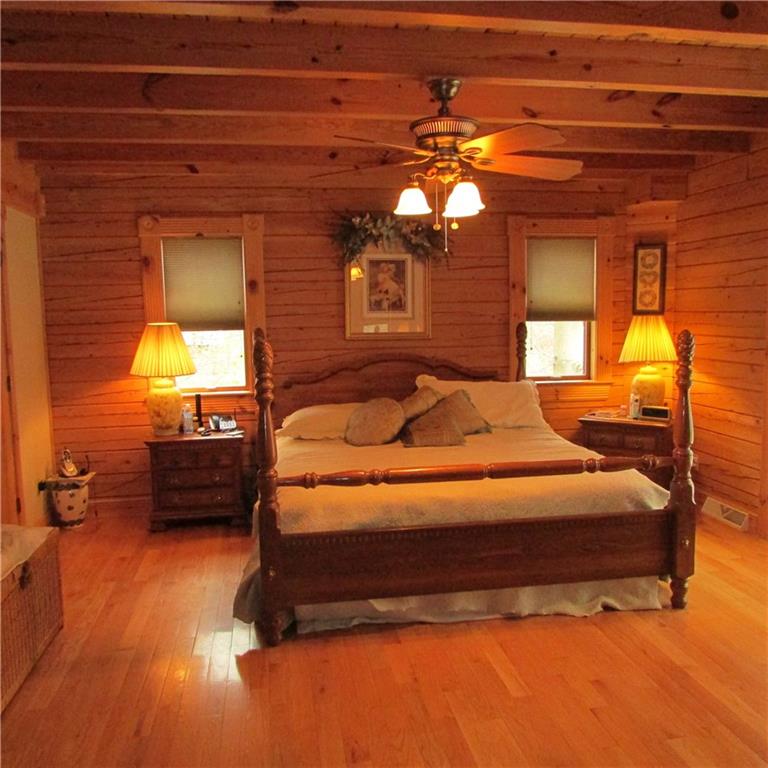 189 Upper Service Road Hookstown, PA 15050 - Photo 13 of 25 1st floor master bedroom with bath.