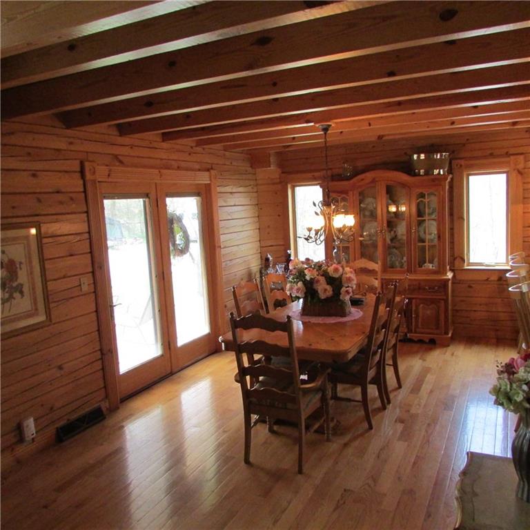 189 Upper Service Road Hookstown, PA 15050 - Photo 8 of 25 Dining Room. Walkout to front deck.