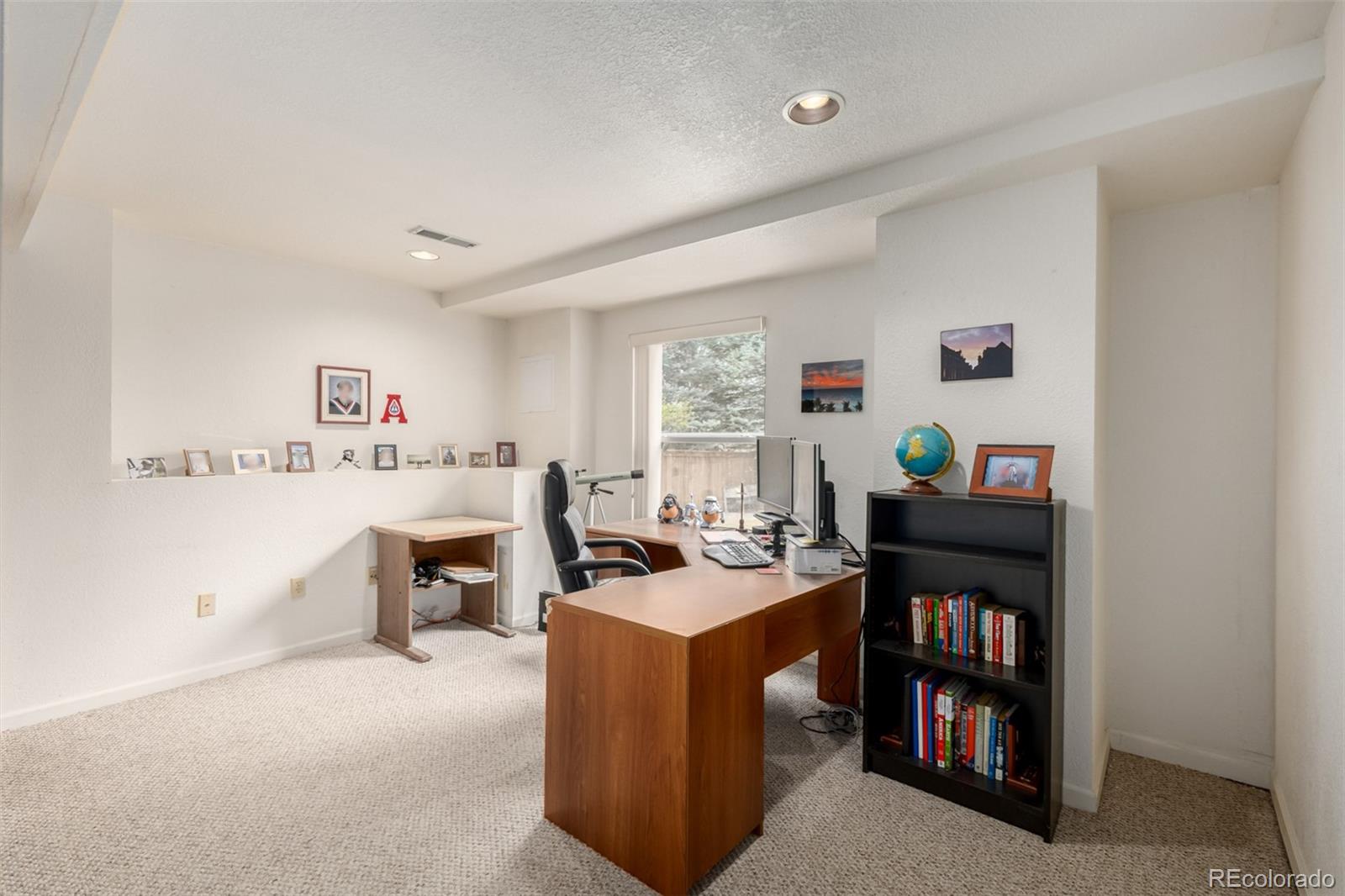 707 Huntington Place Highlands Ranch, CO 80126 - Photo 36 of 50 a work room with furniture a rug toys and a window