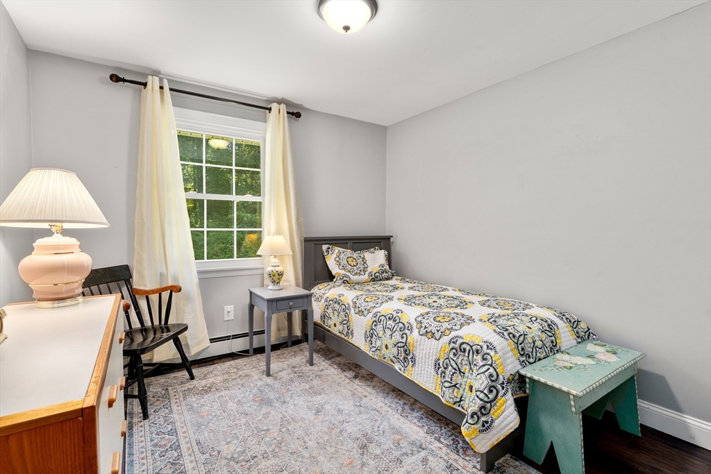 1 Sunset Rock Road Wilbraham, MA 01095 - Photo 18 of 24 a bedroom with a bed and a table in it
